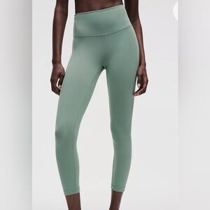 lululemon athletica Light Green Leggings